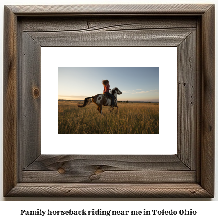 family horseback riding near me in Toledo, Ohio